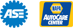 ASE and NAPA Autocare Center logo